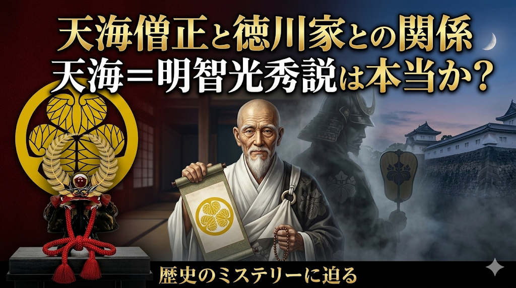 天海僧正と徳川家との関係　天海＝明智光秀説は本当か