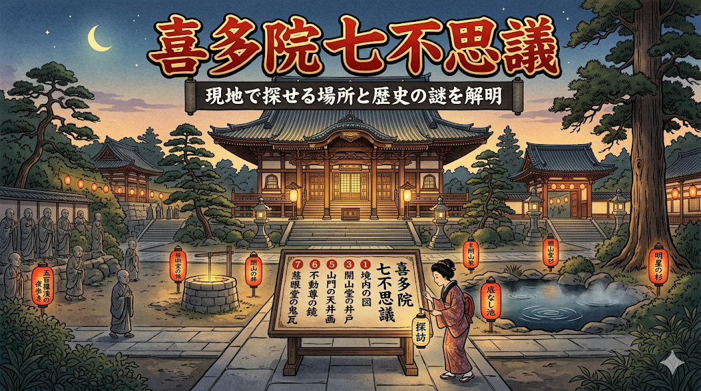 喜多院七不思議とは？に関するイメージ