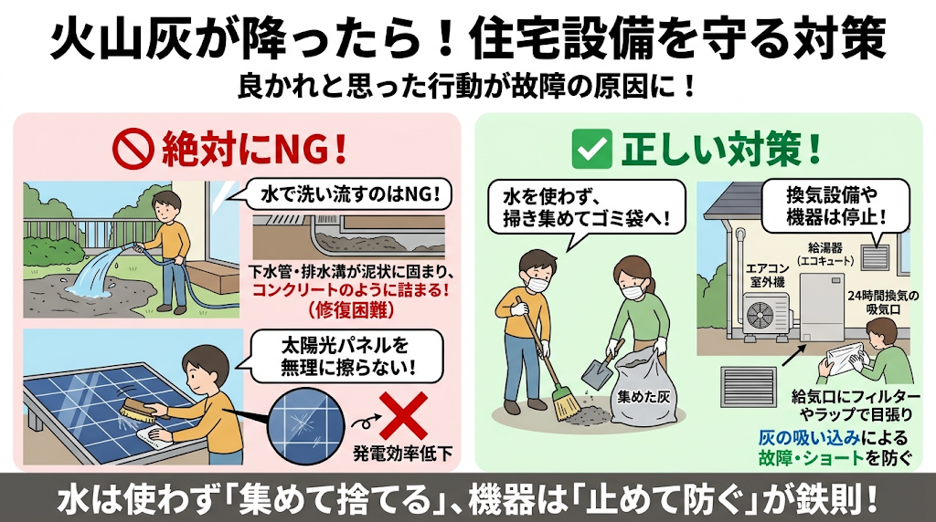住宅設備を守るための事前対策