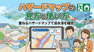 ハザードマップの見方と使い方