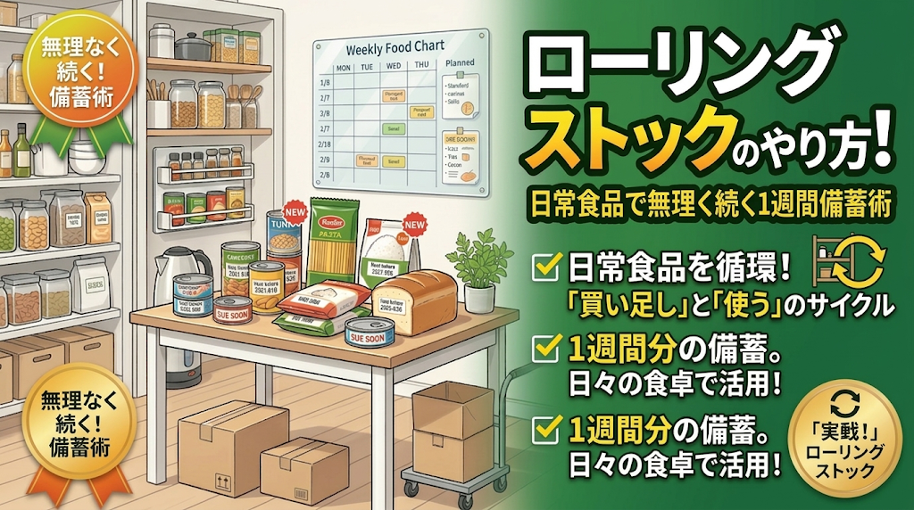 トーリングストックのやり方